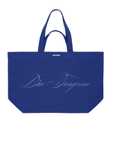 Signature Tote Bag Blue tangerine