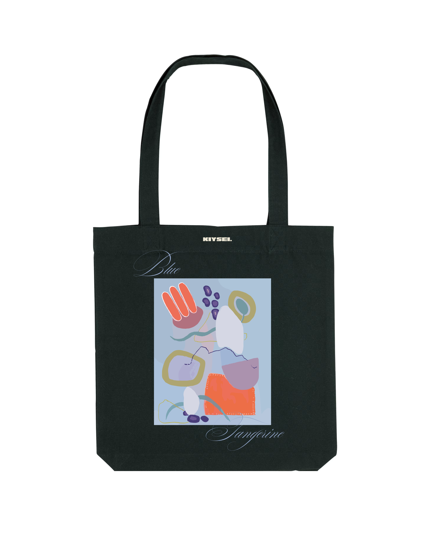 Essential Tote Bag Blue tangerine