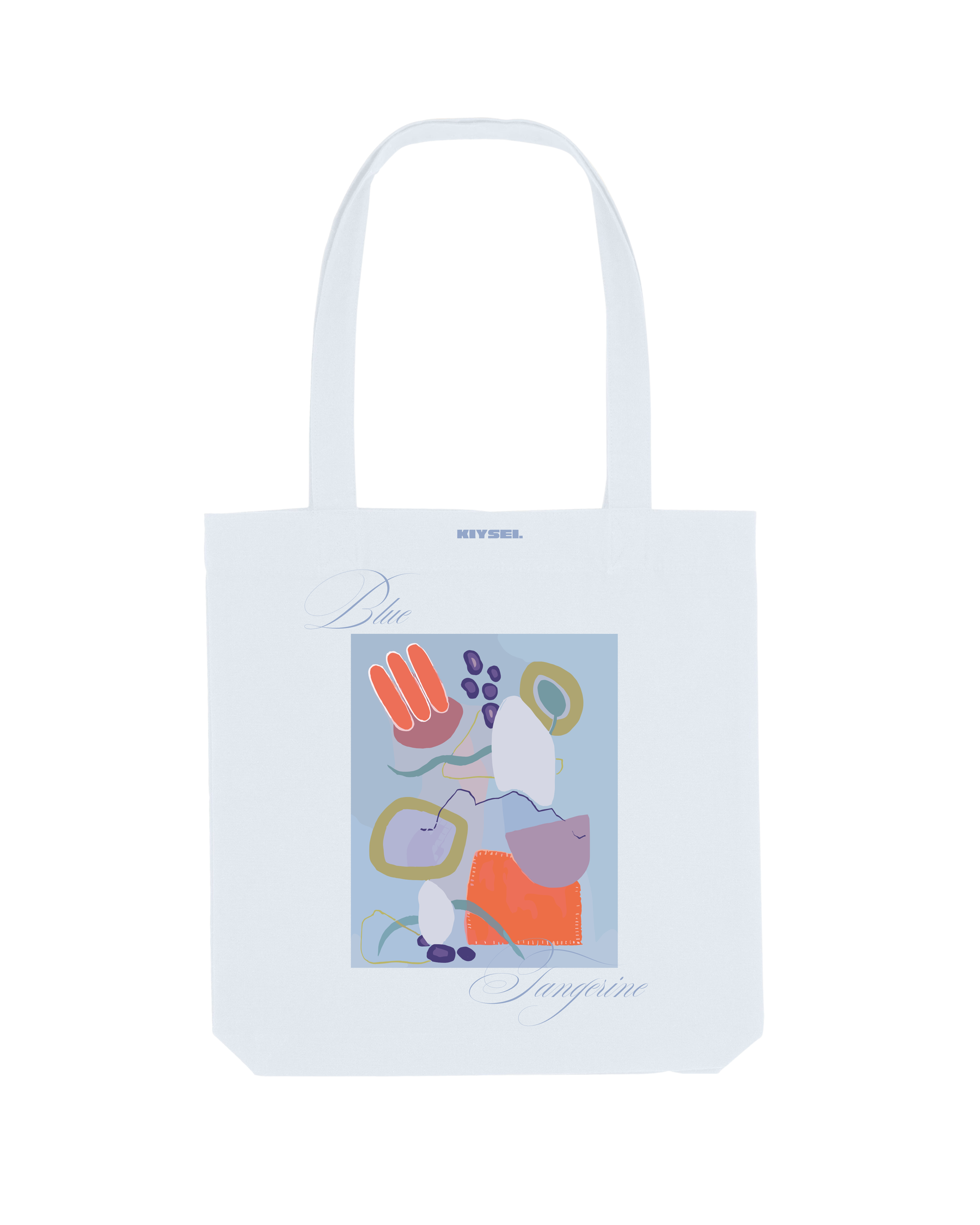 Essential Tote Bag Blue tangerine