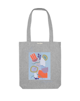 Essential Tote Bag Blue tangerine