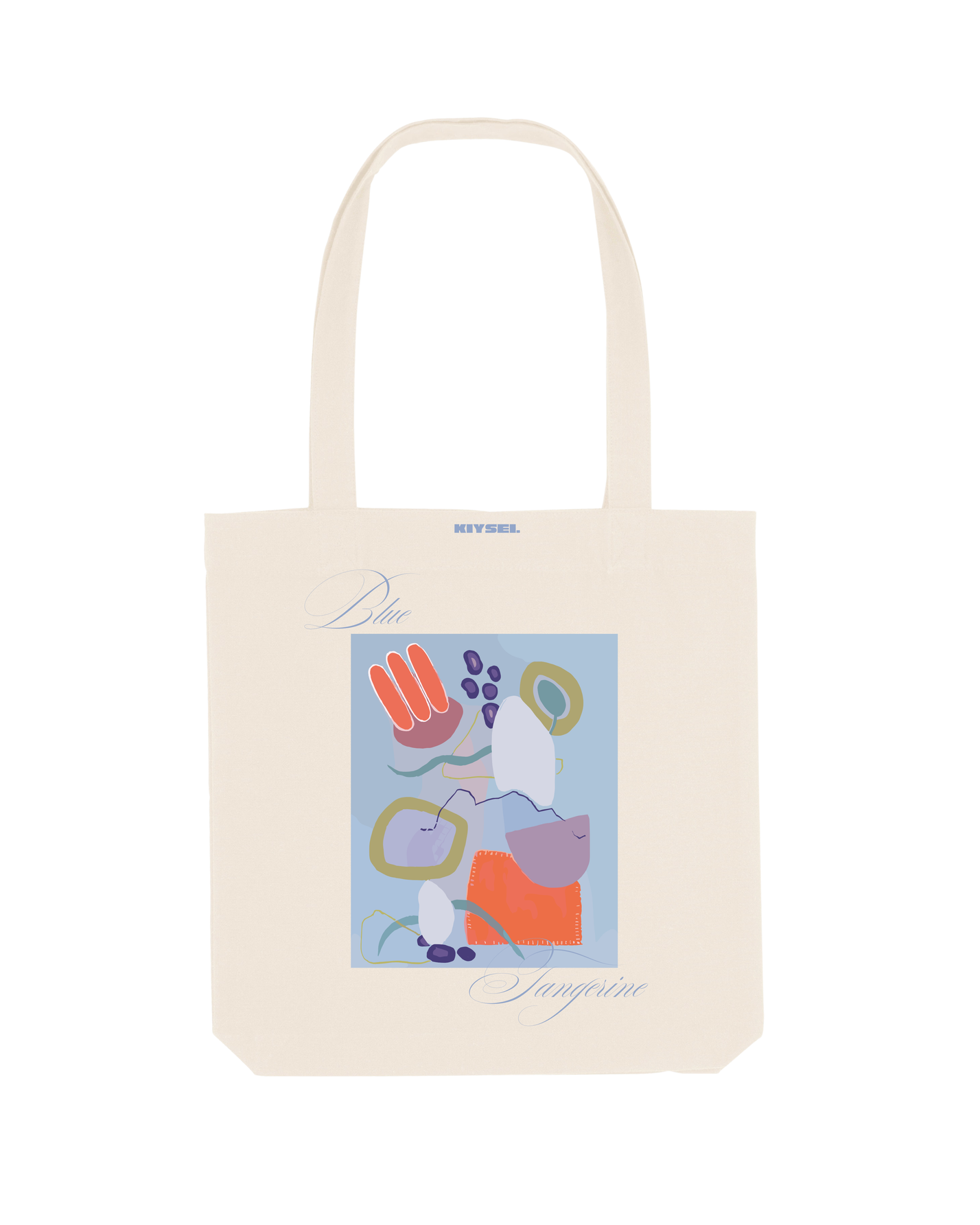 Essential Tote Bag Blue tangerine
