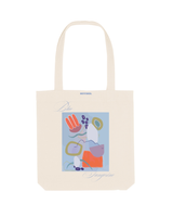 Essential Tote Bag Blue tangerine