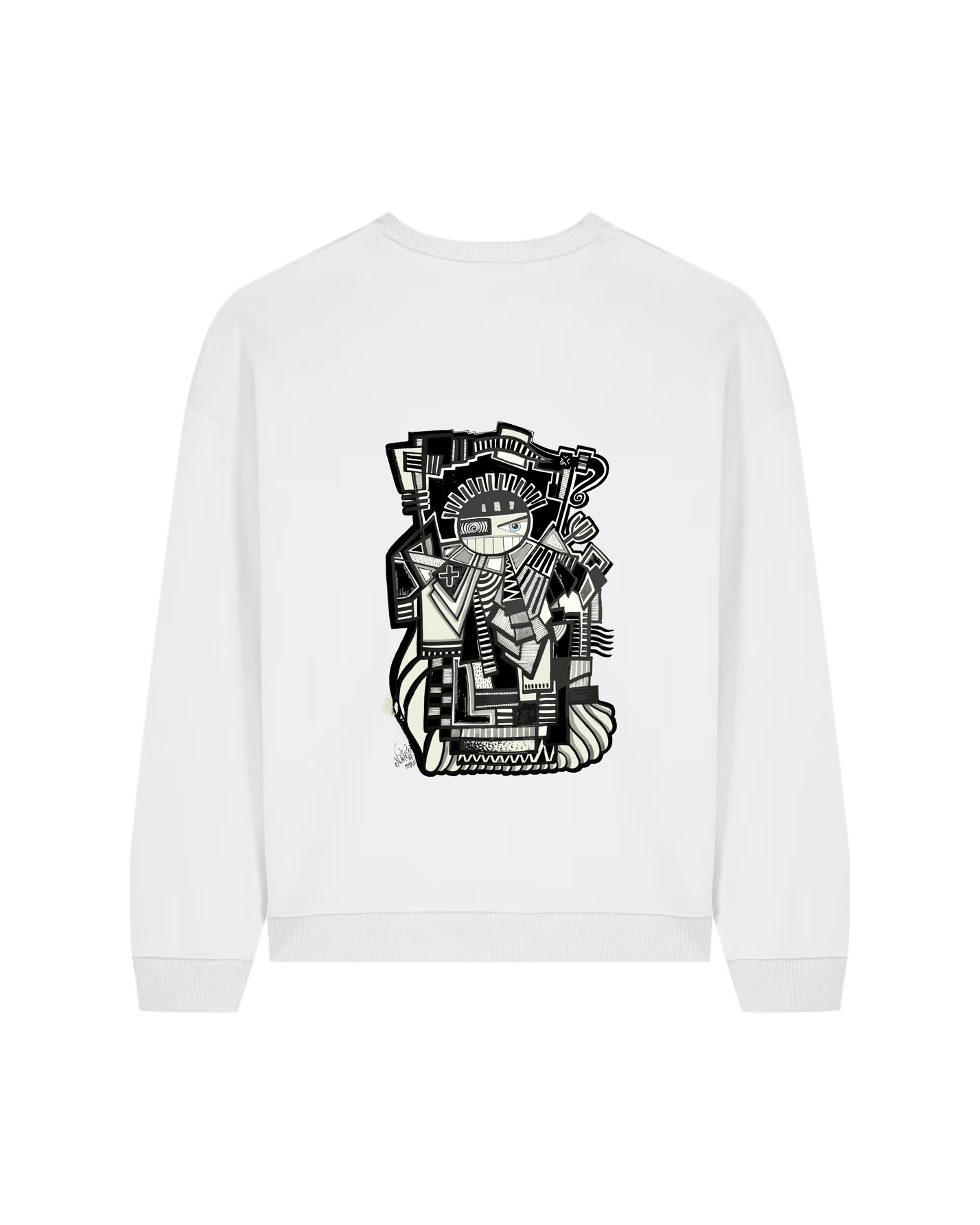 Sweatshirt Crazy Man