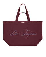 Signature Tote Bag Blue tangerine